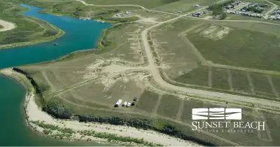 Welcome to Sunset Beach at Lake Diefenbaker. - Titled, serviced lakefront properties available for p...