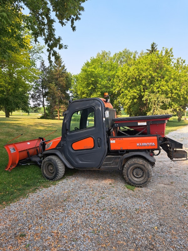 Kubota RTV X1100C Diesel (with Salter & Plow attachments) Farming