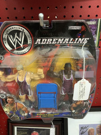 Adrenaline Haas Benjamin WWE WWF JAKKS Double Booth 276 