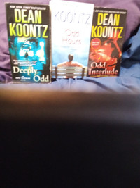 DEAN KOONTZ  6- BOOKS IN THE" BROTHER ODD" SERIES