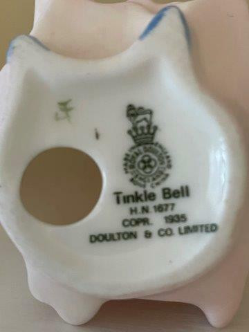 Royal Doulton Figurine Tinkle Belle HN1677 in Arts & Collectibles in Oshawa / Durham Region - Image 2