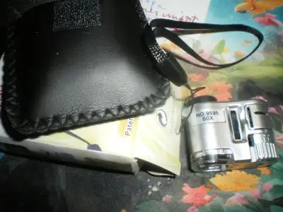 Mini microscope porte clé., View more