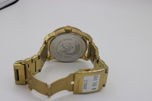 NEW AUTHENTIC DIESEL DOUBLE DOWN GOLD MEN'S DZ1466 WATCH (#35823 in Jewellery & Watches in City of Halifax - Image 2