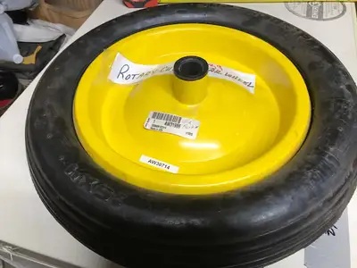 John Deere RC series of rotary cutters TAIL WHEEL only BRAND NEW #AW30714, AW31986 This is a no flat...