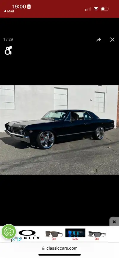 Looking for a 1967 chevelle. 4 speed manual and big block with buckets would be ideal.