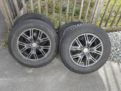 Nordman (Nokian) North 9 winter tires. Size is 235/65 R17. 108T weight and speed rating, suitable fo...