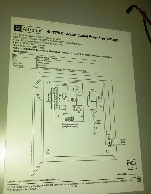 Altronix Switching Power Panel502205669820354564
