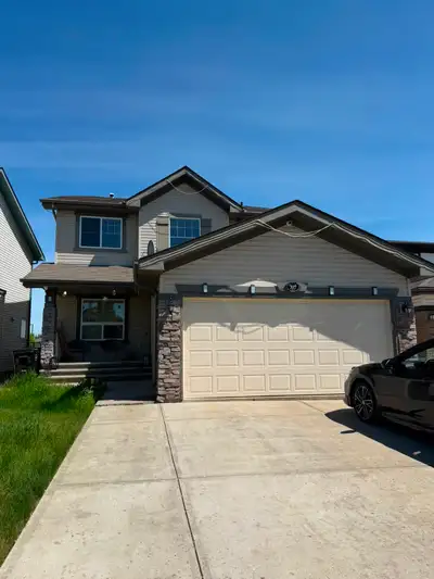 For Rent a Beautiful 4 Bedroom 2 1/2 Bath Custom Built 2300 Sq. Ft. Home in Meadows Area Walkout on...