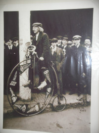 CU1066 - Bicycle Bill - penny farthing bicycle
