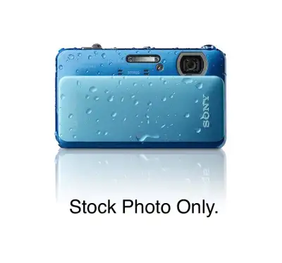 Sony Cyber-shot Waterproof Camera – Blue (DSC-TX20), View more