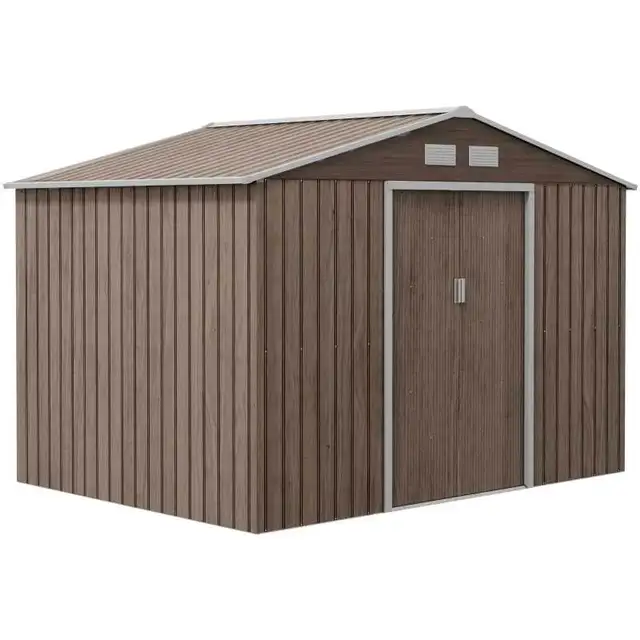 9'×6' Garden Storage Shed w/ Foundation Kit62864361397890123