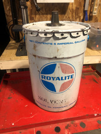 Royalite and Texaco 5 gallon pails 50.00 each oil and gas 