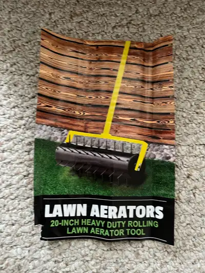 Brand new 20” manual spike lawn aerator. Bought but never used and now I don’t need it. Still in box...