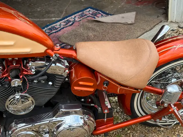 Harley Bobber in Street, Cruisers & Choppers in Red Deer - Image 10