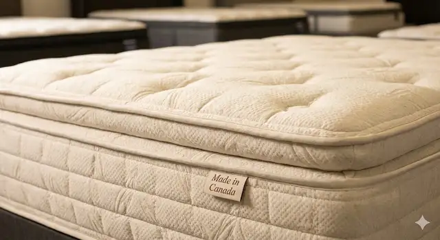BRAND NEW Canadian Made Mattresses from $72! (Factory Direct) in Beds & Mattresses in Hamilton - Image 4