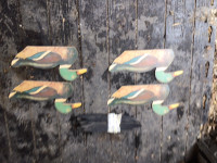 Old paper Duck decoys 
