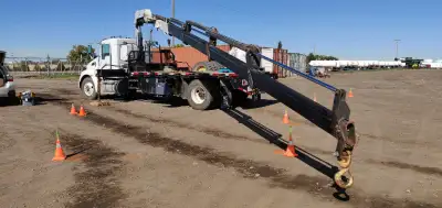 On site certification up to 8-ton lift capacity in Alberta, 5.5 Tons in Saskatchewan and 5-Tons in B...