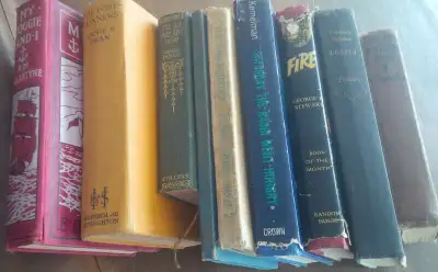 9 Very Old Fiction Books, See Listing for Titles $6 or 2/$10, View more