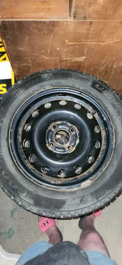 I'm selling a set of four Goodyear Ultra ice winter tires, perfect for the upcoming snowy season. Th...
