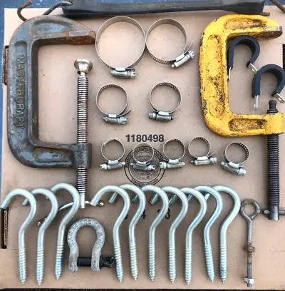 Variety Of Clamps  & Hooks , View more