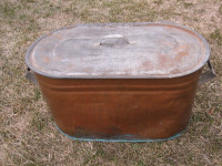 Antique Copper Boiler with lid (Pending pick up by Yogi)