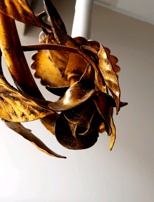 Vintage Italian Style Hanging Chandelier in Indoor Lighting & Fans in Guelph - Image 3