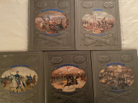 COLLECTION OF 5 TIME LIFE CIVIL WAR BOOKS $5 each or $15 for all