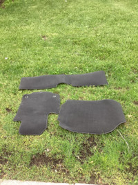 Black Carpet Set of 3 Floor mats AGM 84265145 / 84395197