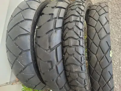 Pneu Moto Aventure Dunlop Trailmax Misson & Dunlop D610 (150/70 R18 & 90/90 R21) TrailMax Mission us...