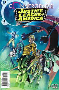Justice League OF America Convergence DC Comic #1 Cover A 2015