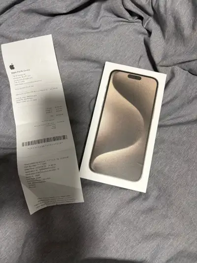 iPhone 15 Pro max (Natural Titanium 1TB), View more