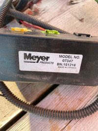 Mayer's snow plow cables