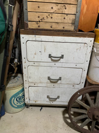 Vintage Industrial Cabinet