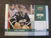 2009-10 Upper Deck Serie 1 GJ-MT Marty Turco hockey carte (Card)