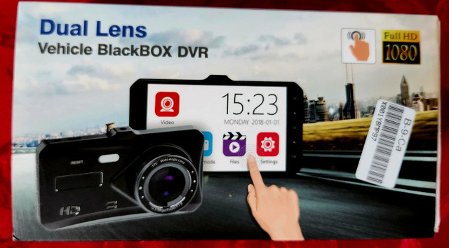 Vehicle Blackbox DVR Full HD 1080 Dual Lens Car Camera in Cameras & Camcorders in Markham / York Region