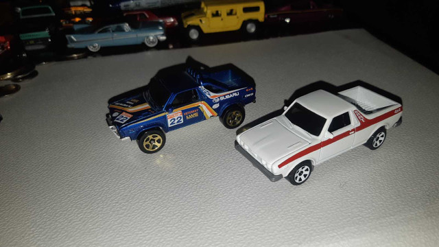 Subaru Brat loose 1/64 lot of 2 Hot Wheels/Matchbox  in Toys & Games in Guelph - Image 3