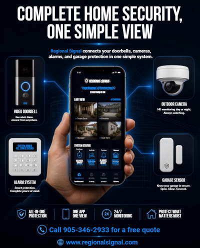 Regional Signal Home Security System, View more