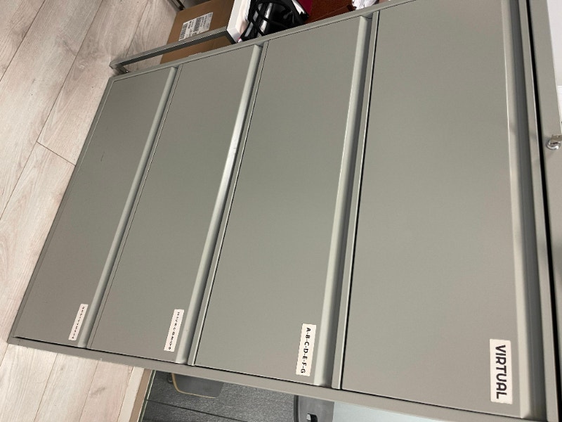 2 Global 4 Drawer Lateral Filing Bookcases & Shelving Units