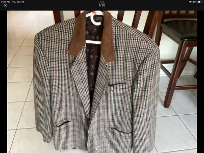 Vintage men’s wool blazer( European- made)-size 49/50, View more