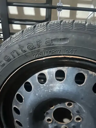 -Centara -225/50R17 -Rims on -Used