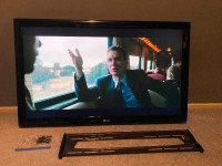 LG 42” TV with wall mount