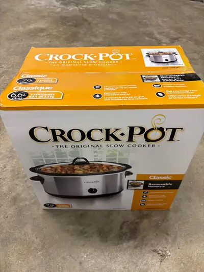 New in box - crockpot , View more