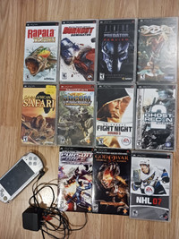 psp console et jeux