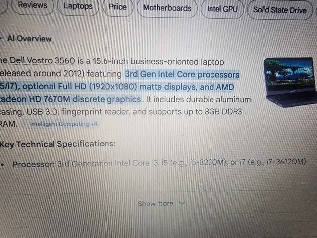 Dell Model 3560436980305594296323