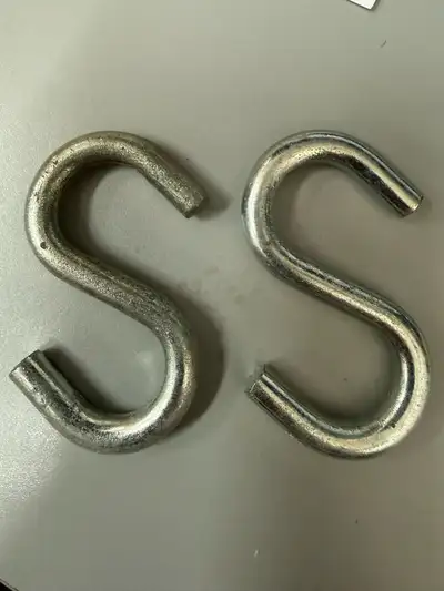 Heavy Duty S Hooks – 2½” – 5mm Thick Steel, View more