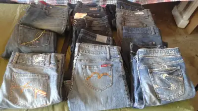 Ladies Name Brand Jeans, View more