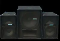 Eminence -Compact pro audio - PA system - speakers and subwoofer
