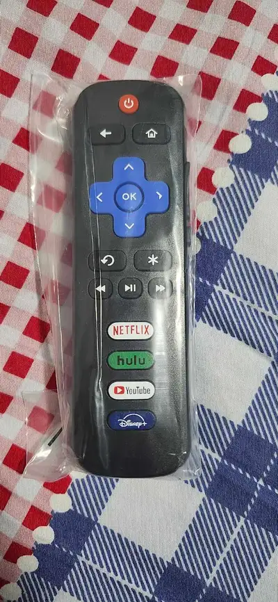 Roku tv remote compatible with all roku tvs.