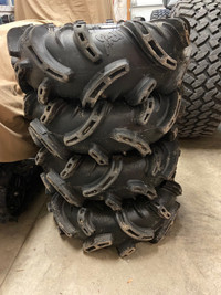30-9-14 Gorilla Silverback mud tires like new atv