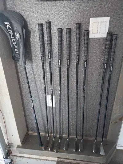 Callaway Iron set and 3 wood hybrid, View more